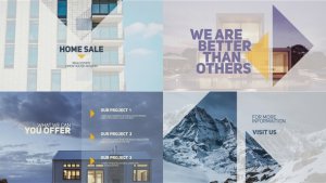 Videohive Home sale Video Displays template preview