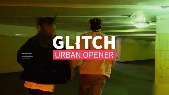 Videohive Glitch Urban Opener 45237904 Openers template preview
