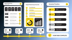 Videohive Steps Infographic Infographics template preview