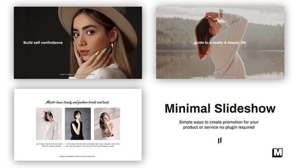 Videohive Short Promo Opener I Minimal Slideshow Broadcast-packages template preview