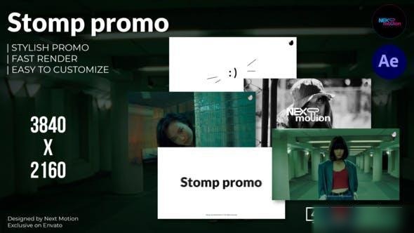 Videohive Stomp Promo 50742243 Openers template preview