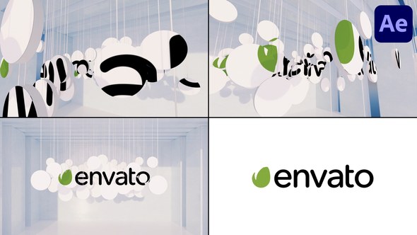 Videohive Logo Opener Projection for After Effects Logo Stings template preview