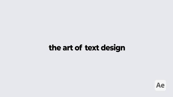 Videohive Typography Set Of Modern Titles Titles template preview