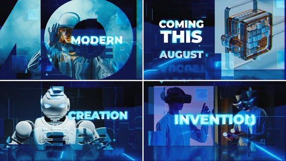 Videohive Technology Fast Promo Openers template preview