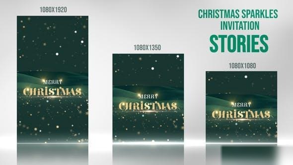Videohive Light Sparkle Invitation_Stories Openers template preview