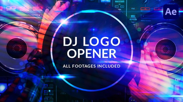 Videohive DJ Logo Opener Openers template preview