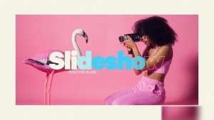 Videohive Slideshow Positive Slide Video Displays template preview