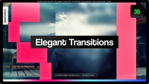 Videohive Elegant Transitions 47994012 Elements template preview