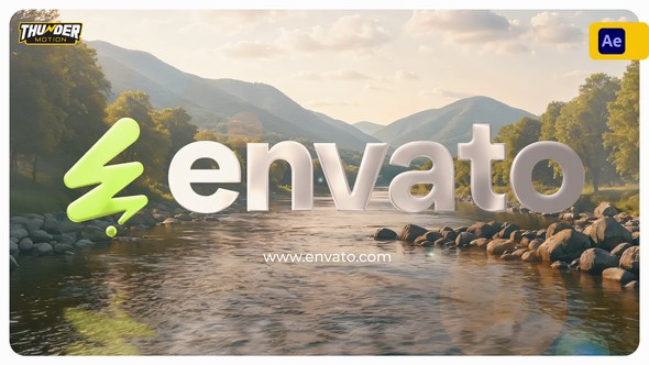 Videohive Nature's Embrace Logo Reveal Logo Stings template preview
