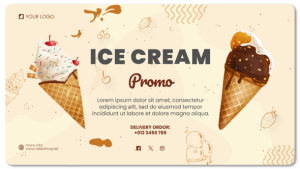 Videohive Ice Cream Promo 53197893 Product Promo template preview
