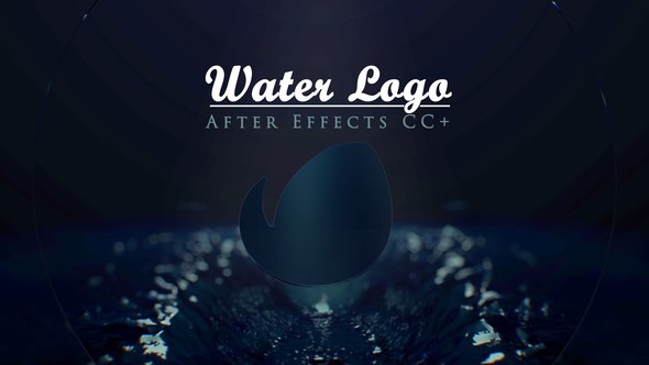 Videohive Water Logo Reveal 21866934 Logo Stings template preview