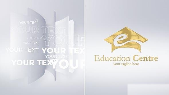 Videohive Book Logo Reveal Logo Stings template preview