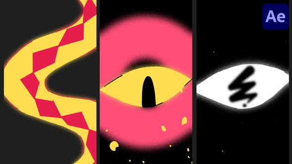 Videohive Snake Logo Opener | After Effects Logo Stings template preview