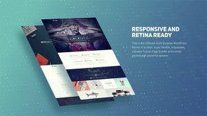 Modern Website Presentation Video Displays template preview
