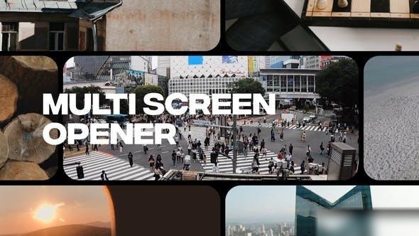 Videohive Dynamic Multi Screen Opener Openers template preview