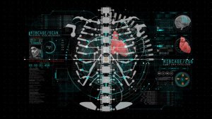 Videohive HUD Info Medical 3 Elements template preview