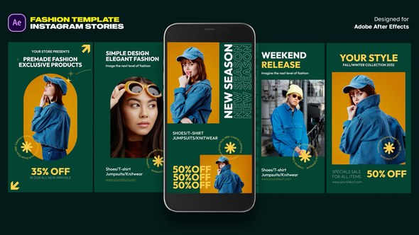 Videohive Fashion Instagram Stories 45212609 Product Promo template preview