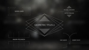 Videohive Geometric Titles 2 Titles template preview