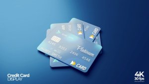 Videohive Credit Card Mockup 57116520 Product Promo template preview