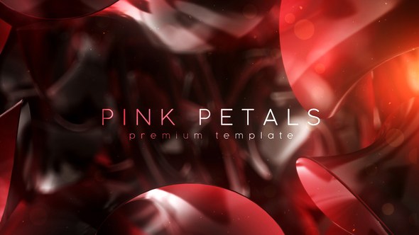 Videohive Pink Petals Openers template preview
