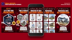 Videohive Real Estate Instagram Stories 46604538 Product Promo template preview
