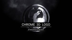 Videohive Chrome 3D Logo Logo Stings template preview