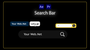Videohive Search bar (Ae + Pre) Elements template preview