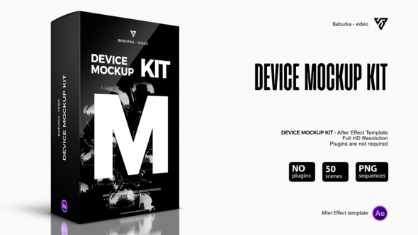 Videohive Device Mockup Kit Product Promo template preview