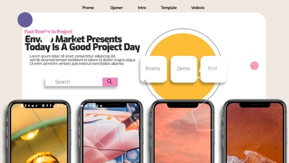 Videohive Apps Mobile Corporate Product Promo template preview