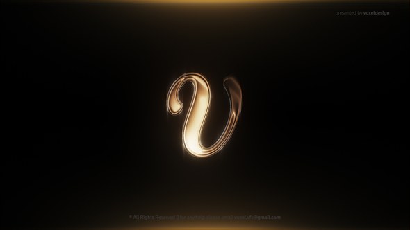 Videohive Metallic Logo Reveal Logo Stings template preview