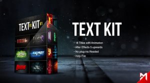 Title Fx Kit v.1 Video Displays template preview