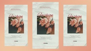 Sleek Vertical Promo Openers template preview