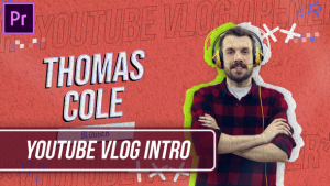 Youtube Channel Intro | Podcast Opener MOGRT for Premier Pro Premiere Pro template preview