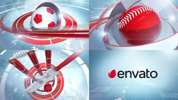 Videohive Sports Opener 22524432 Logo Stings template preview