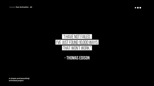 Videohive Quotes Text Animation | After Effects Titles template preview
