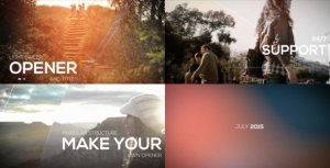 Videohive Sweep Media Opener Openers template preview