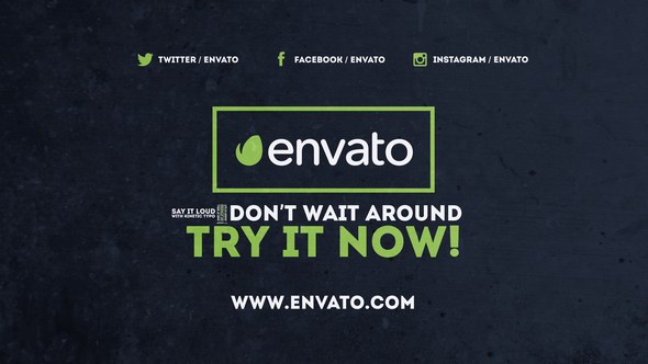 Videohive Short Kinetic Promo Openers template preview