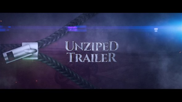 Videohive Unziped Trailer Openers template preview