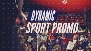 Dynamic Sport Promo Video Displays template preview