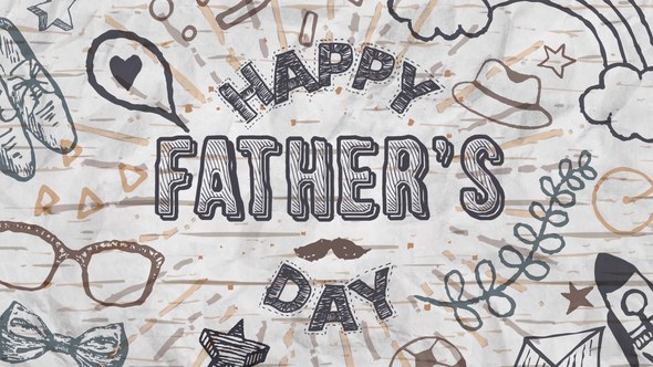 Videohive Happy Father's Day Video Displays template preview