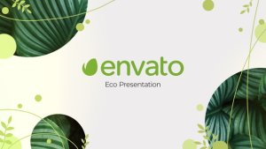 Videohive Eco Presentation Video Displays template preview