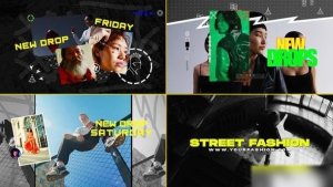 Videohive Fashion Urban Street Openers template preview