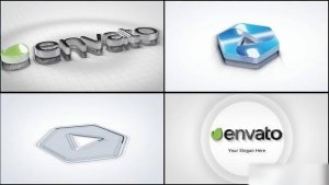 Videohive 3D Bounce Logo Reveal Logo Stings template preview