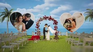Videohive Wedding Day Slideshow 51365482 Openers template preview