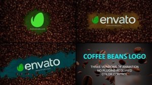 Videohive Coffee Beans Logo 44155371 Logo Stings template preview