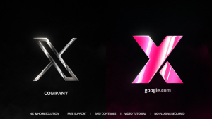 Videohive Backlight Reveal Logo Stings template preview