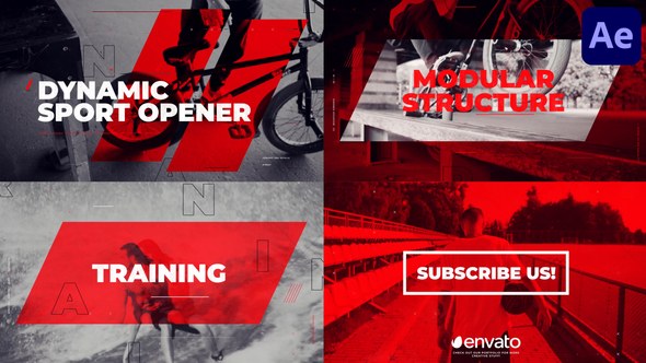 Videohive Dynamic Opener // Sport Promo // Urban Intro Openers template preview