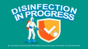 Disinfection Video Displays template preview