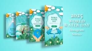 Videohive World Water Day Video Displays template preview
