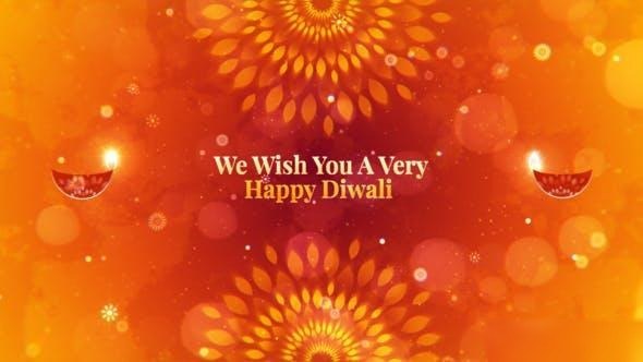 Videohive Diwali Wishes 02 Openers template preview